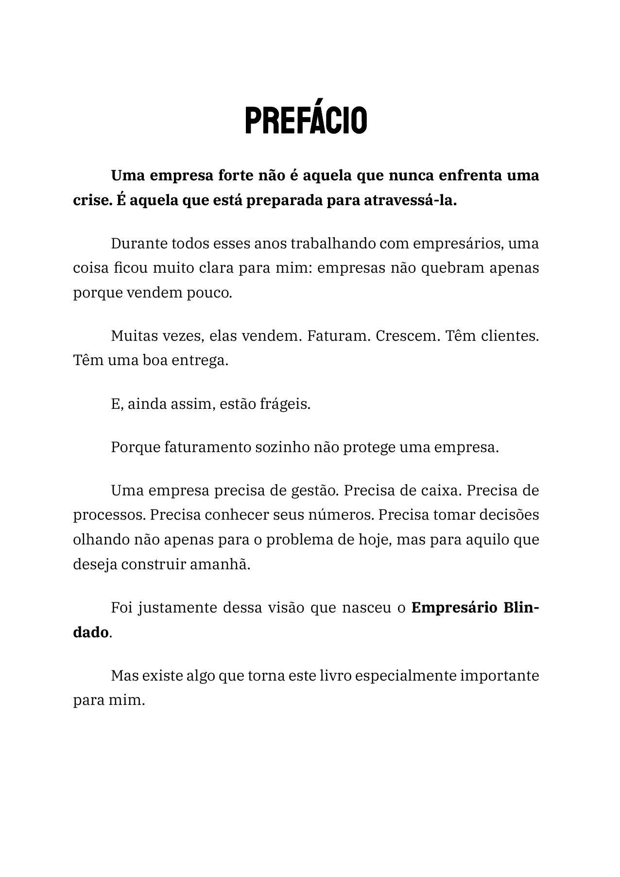 Prefácio de Aline Soaper, página 1